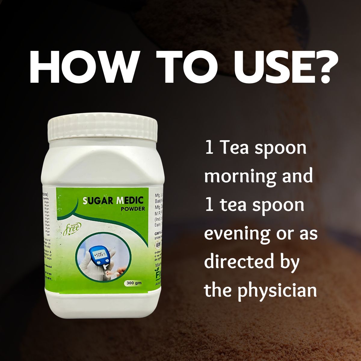 Fit Fusion Ayurveda Diabetes Control Powder - Sugar Medic 300g - View 4