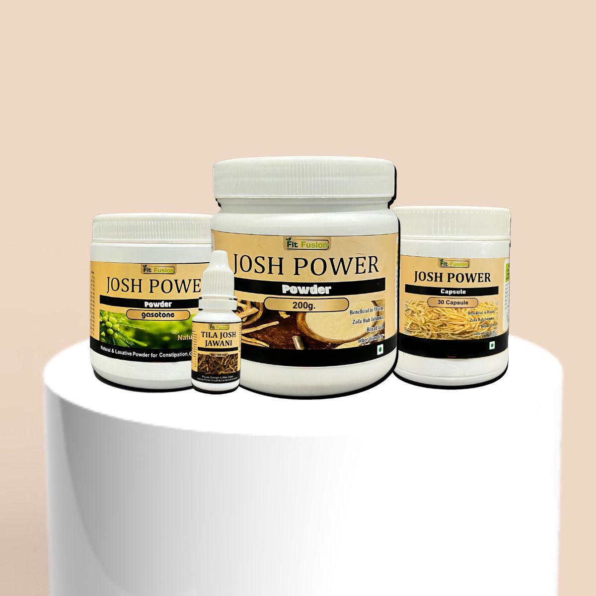 Fit Fusion Ayurveda Josh Power Men’s Health Combo Kit - View 4